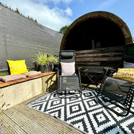 Klitzeklein Tinyhouse Mit Fass Sauna * Olsberg